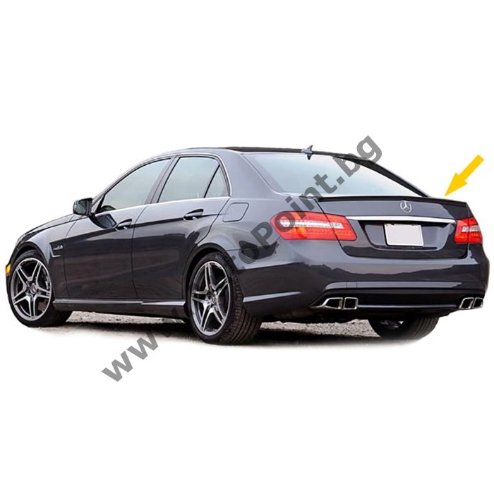 Спойлер Лип багажник Mercedes E W212 от 2009