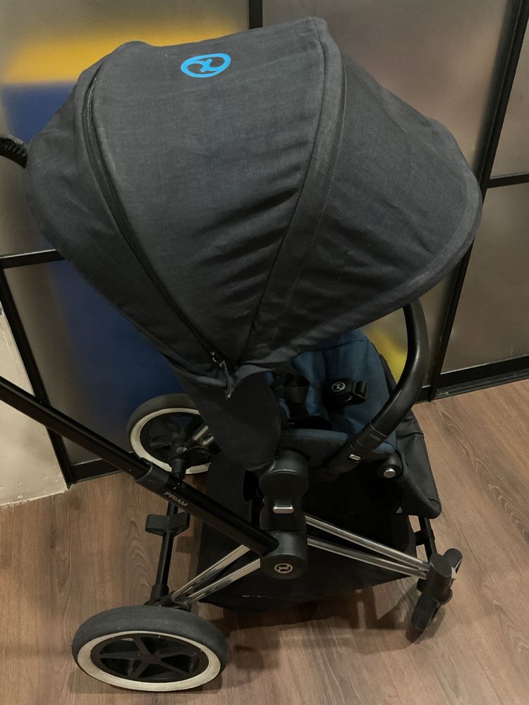 Коляска Премиум сегмента Cybex Priam IV Nautical Blue