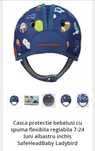 Casca protectie bebelusi+ cadou perna protectie
