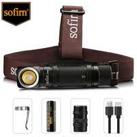 Lanterna pentru cap Sofirn SP40, 1200lm, Baterie 18650 Li-ion, USB C