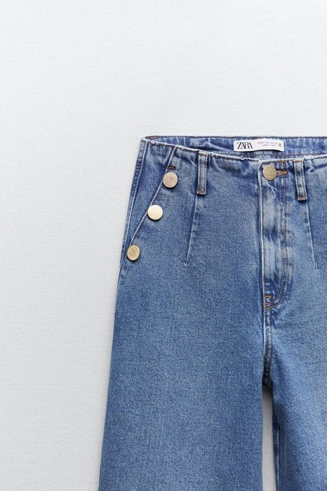 Джинсы  кюлоты ZARA размер 36