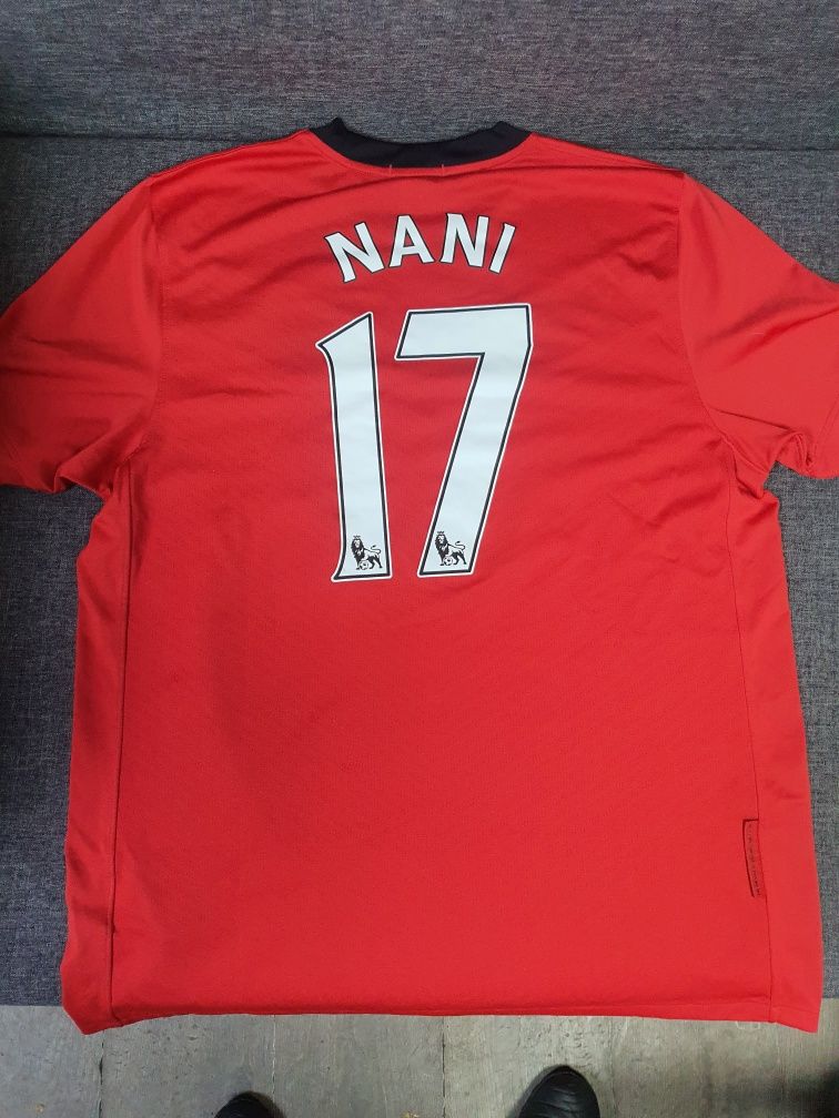 Оригинална фланелка на Manchester United Luis Nani 2009-2010