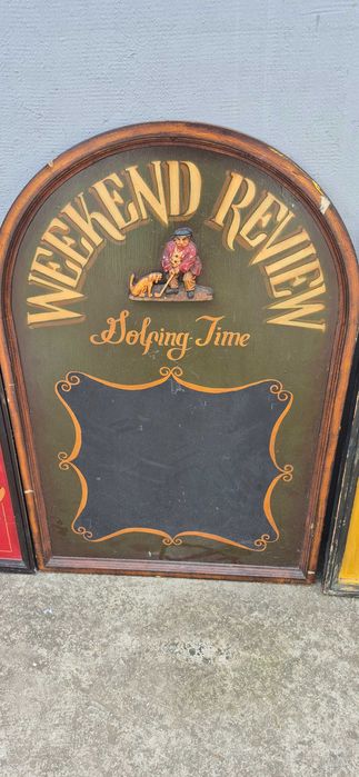 Стари дървени табели