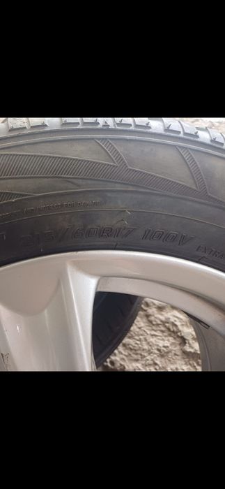 Set jante aluminiu + cauciucuri 215/60R17 100V XL Falken