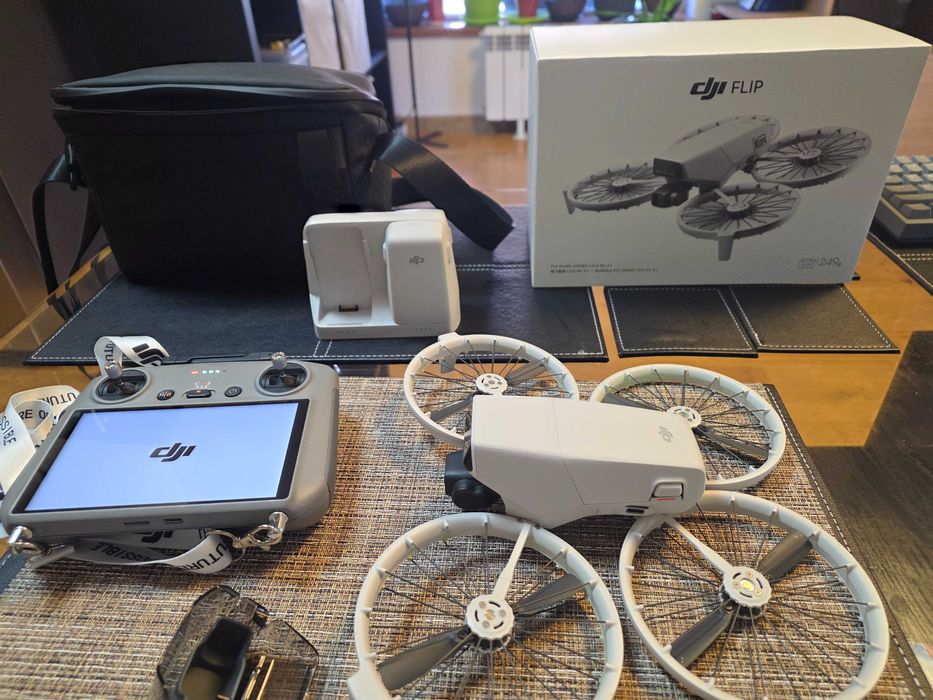 Продавам DJI Flip fmc RC2 + DJI Care 1y