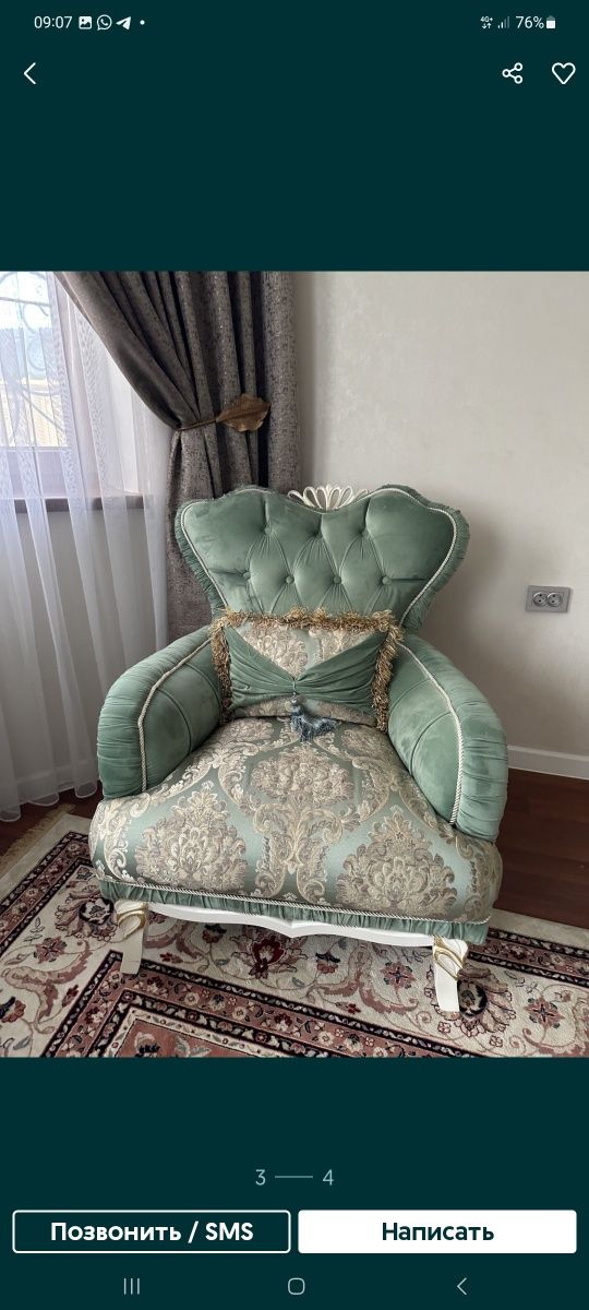 Срочно диван с креслом продается