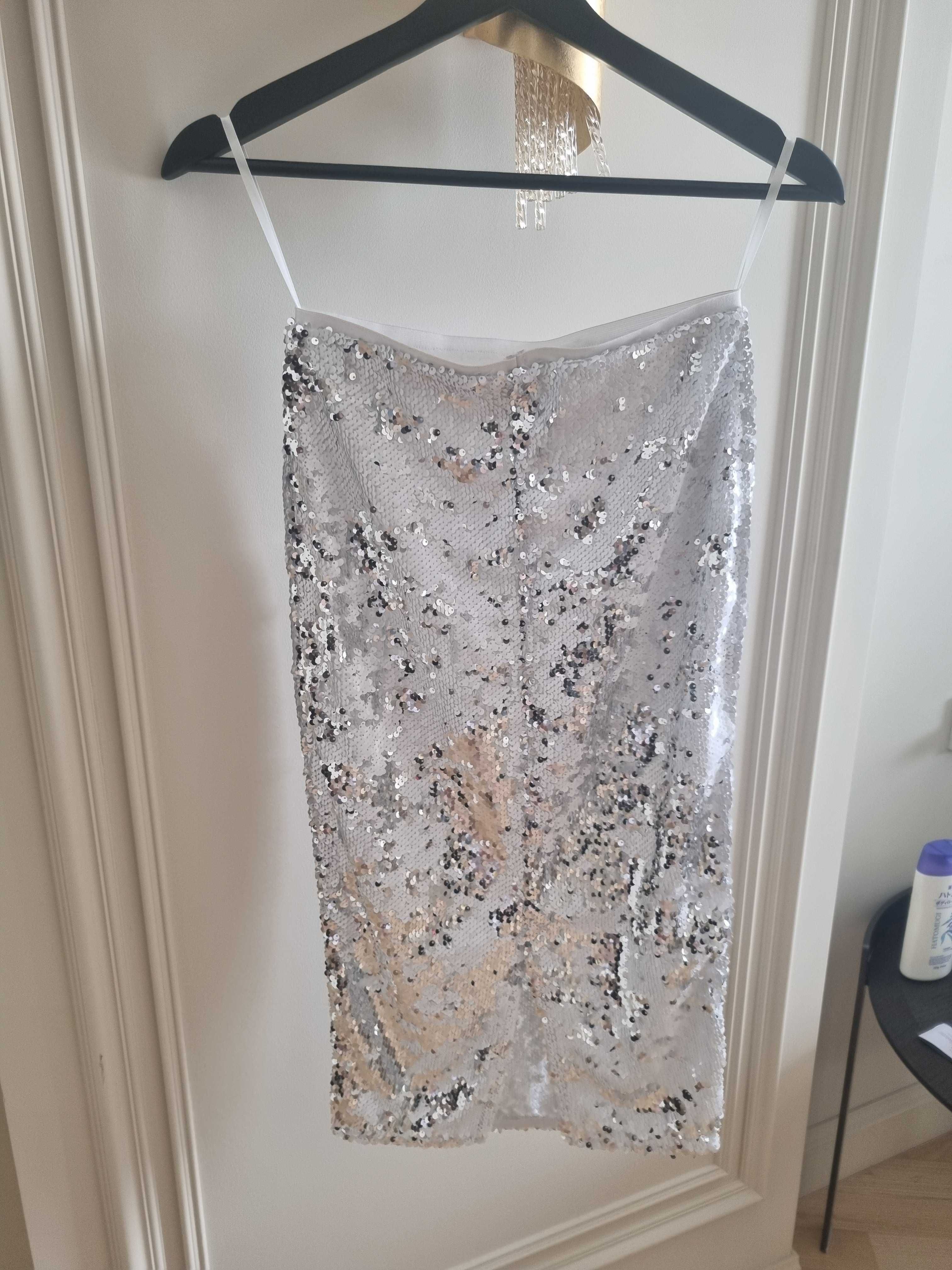 Юбка с пайетками River Island