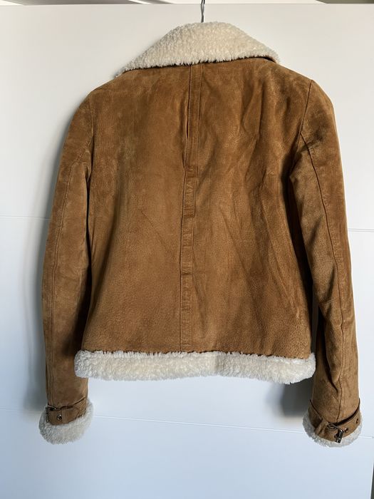 Jacheta Zara din piele de porc XS