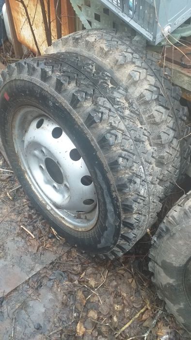 Колесо на Ниву шипованное