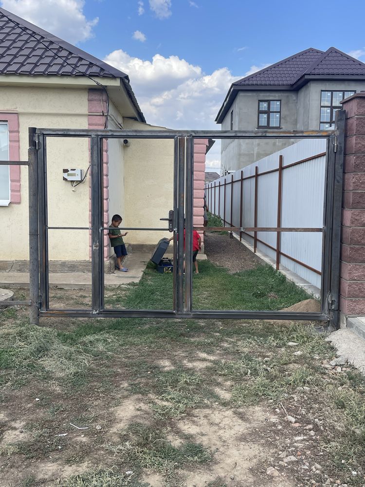 Сварочный жұмыстармен , темір мантаждар жасаймын