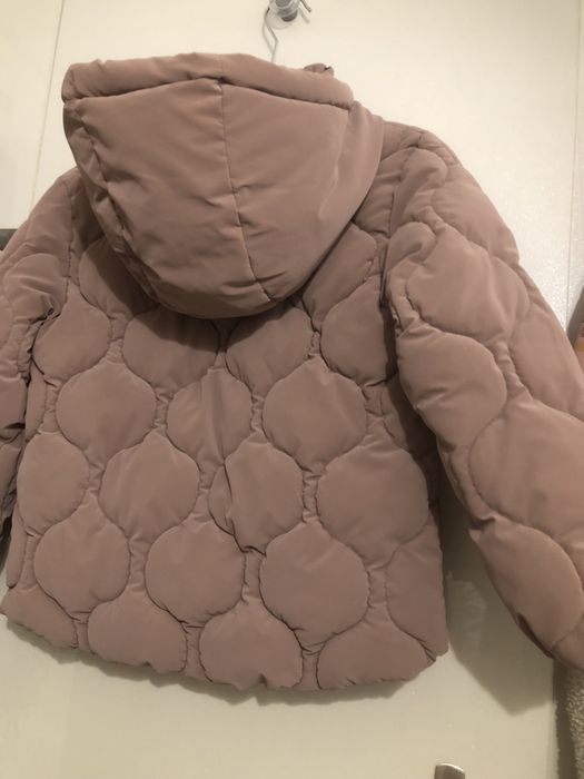 Ново Zara яке, тъмен пепел роза, мн красиво