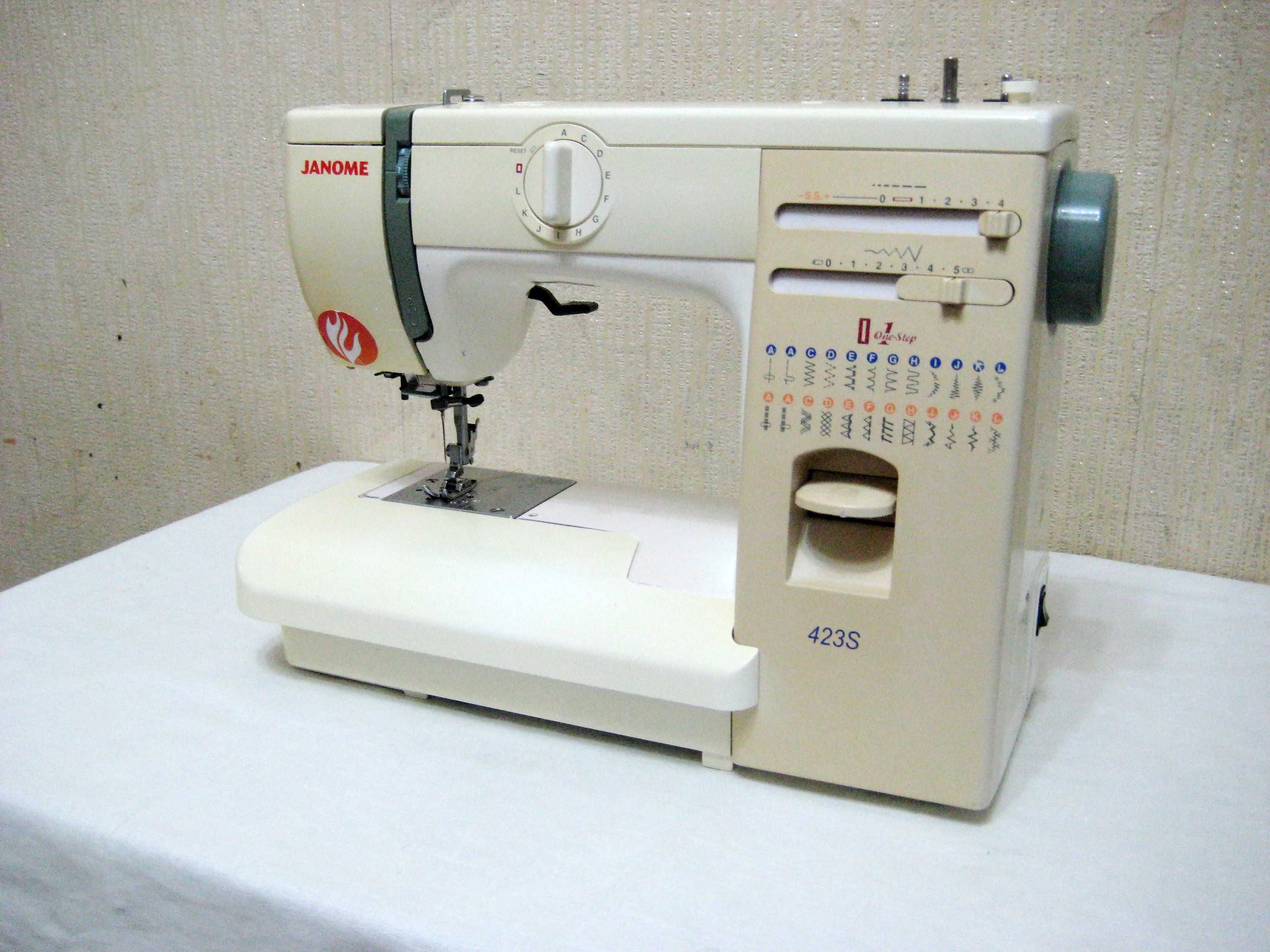 Швейный машинка Janome 423 оригинал Japan идеал сос