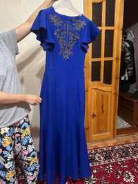 Платье женское  синее