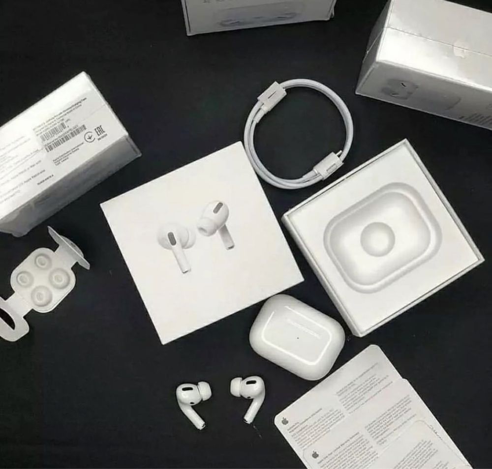 +ПОДАРОК! Airpods pro Премиум Качество 1в1 как Оригинал Айрподс про