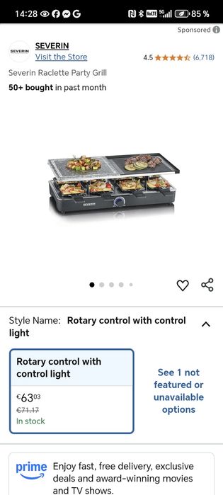 grătar electric raclette cu piatra naturala