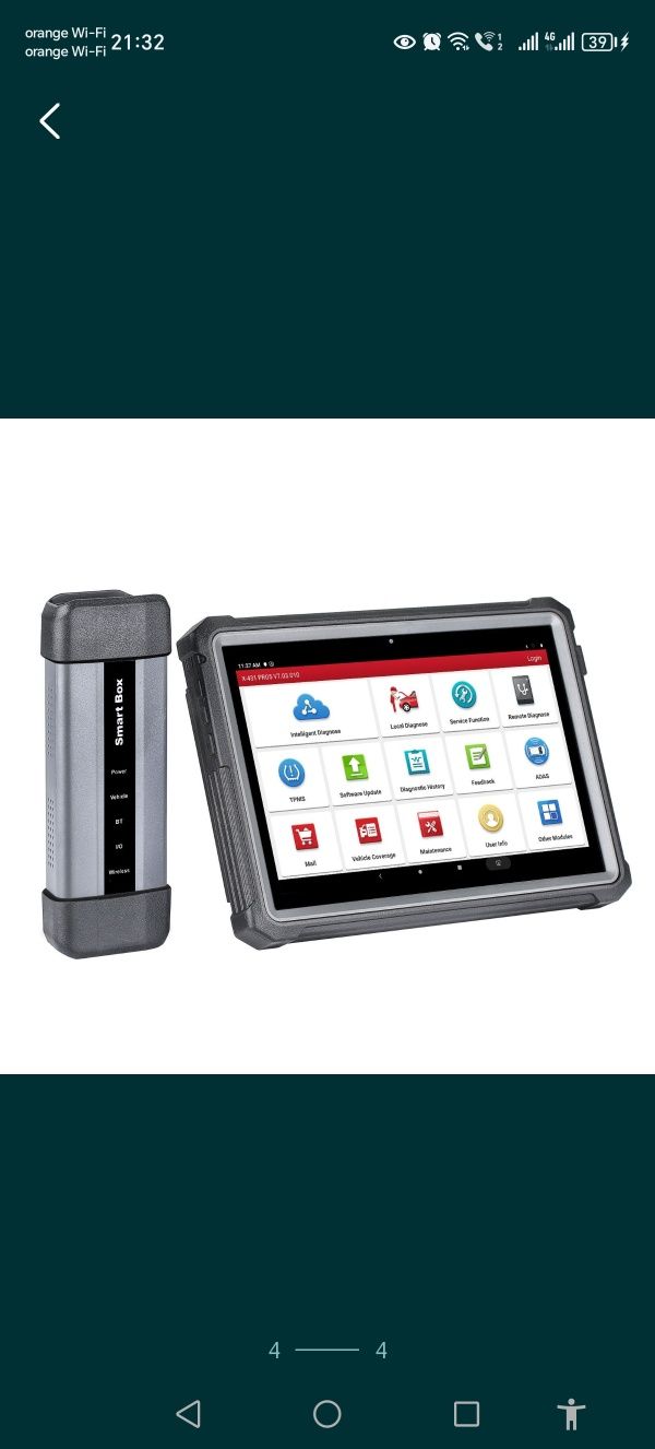 Launch x431 pro5 j2534 canfd 9 36v hd