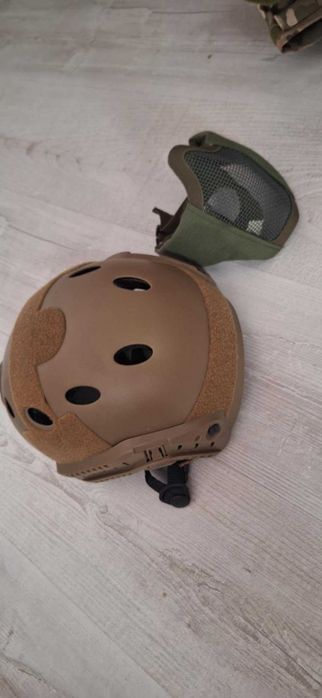Airsoft разпродажба 2 карабини/камуфлаж/жилетка и още