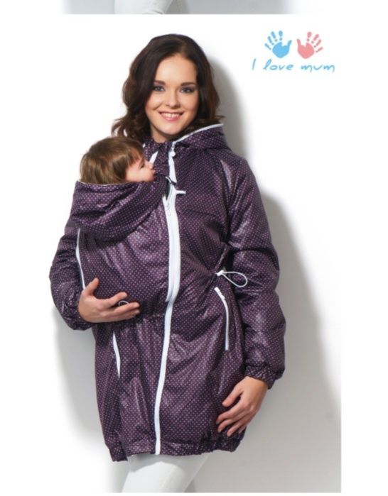 Куртка слинг для мамы с ребёнком