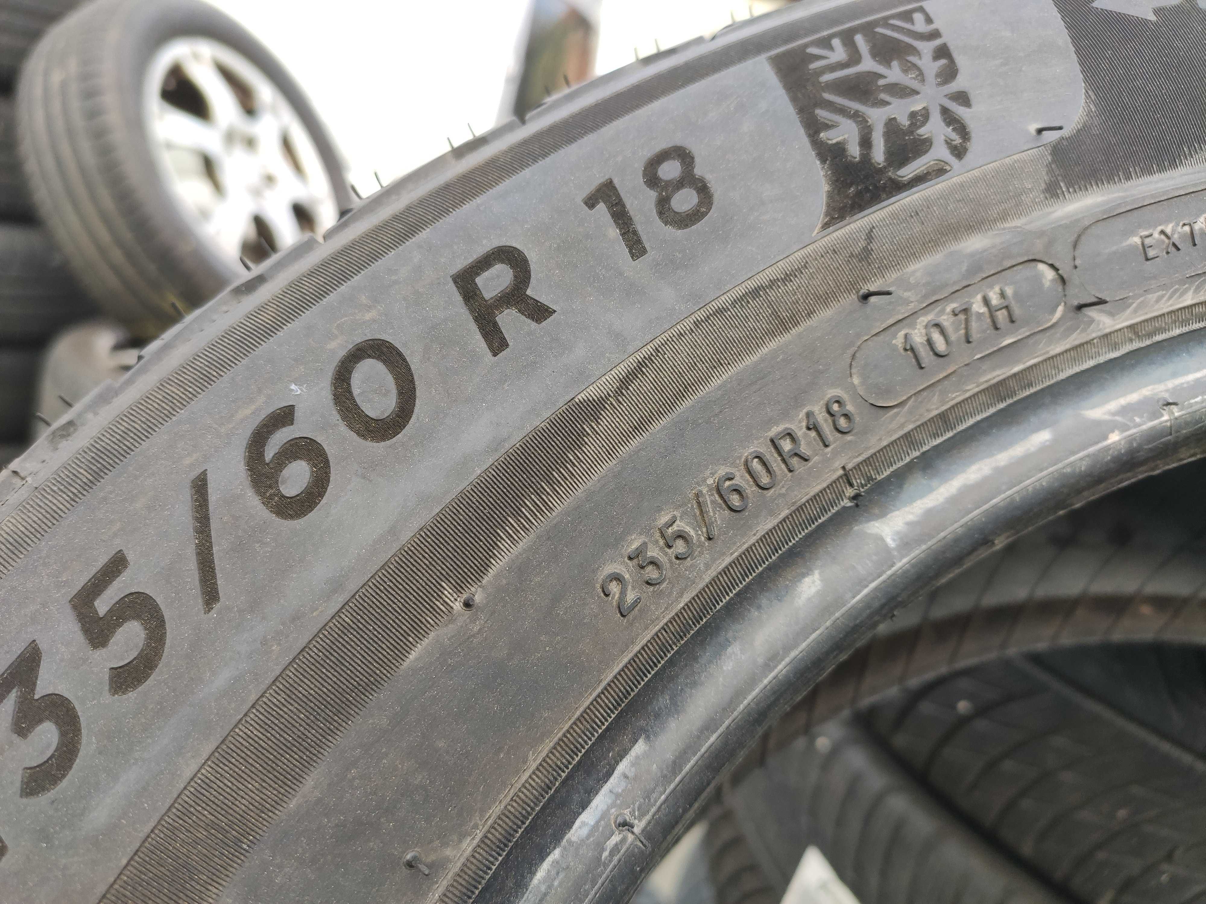 4бр Зимни гуми 235 60 18 - Michelin