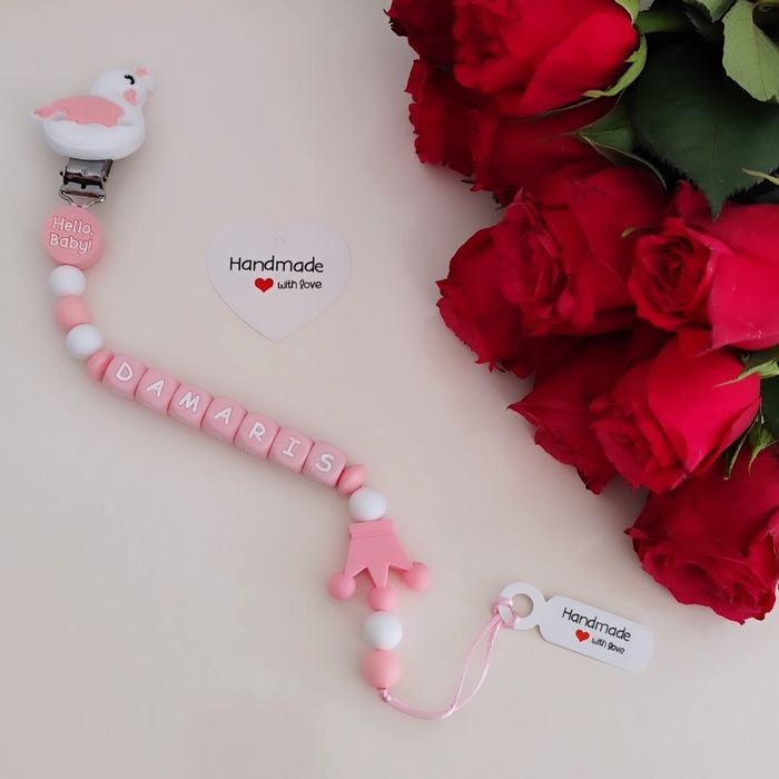 Lănțișoare personalizate pentru suzete