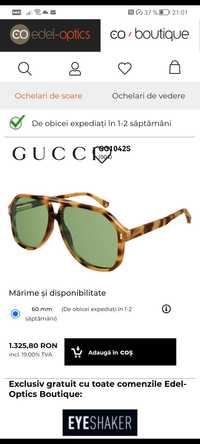 Ochelari de soare gucci