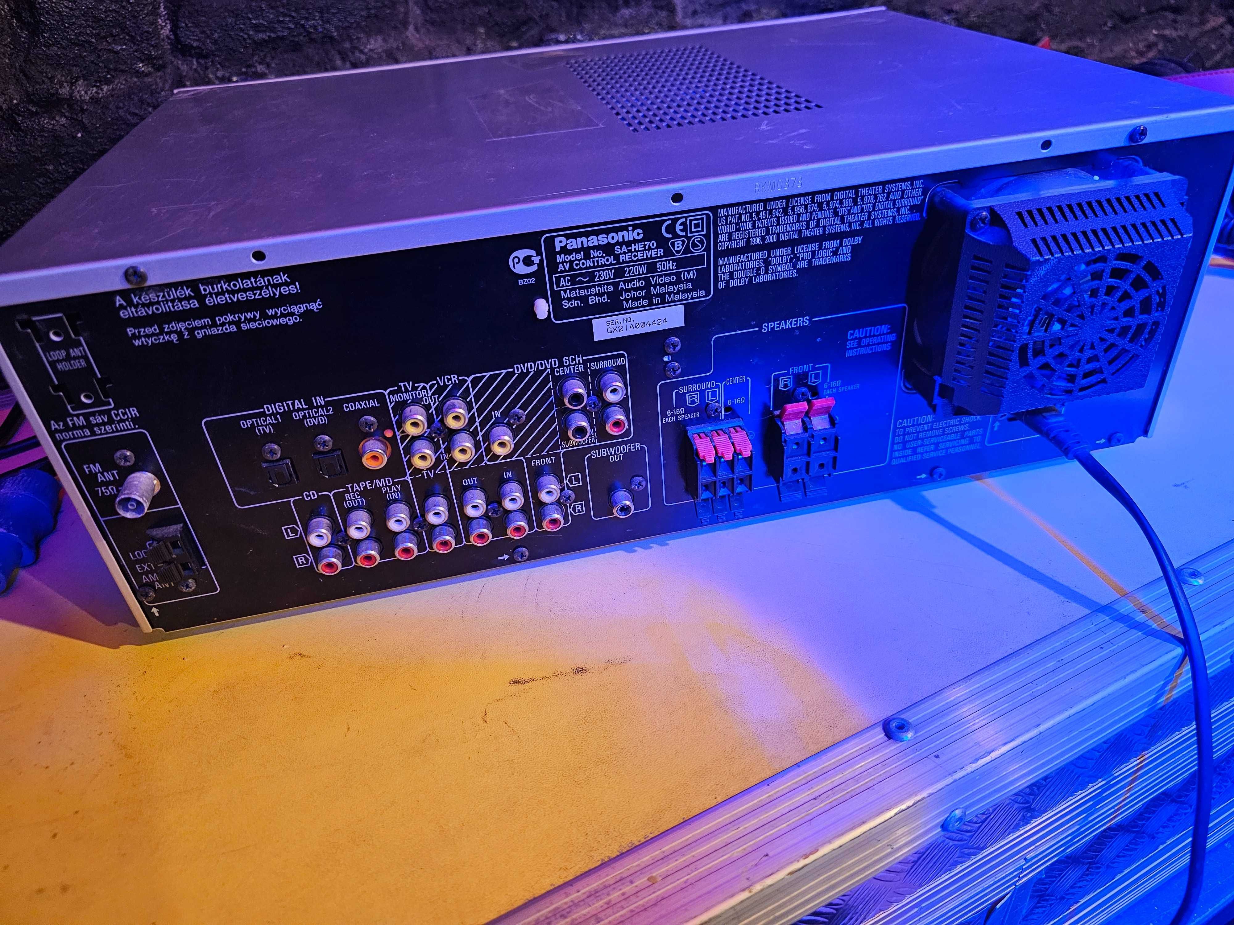 Statie Panasonic SA-HE70 reciver 220W 2x100W