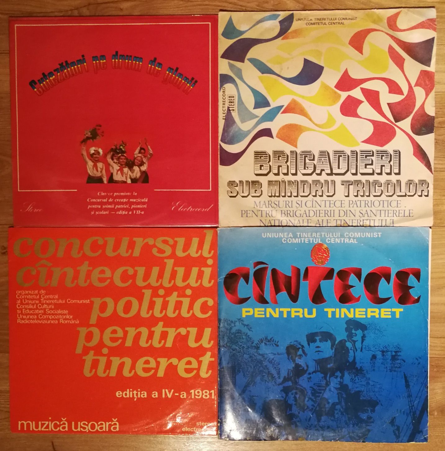 Vinil Grupul Stereo  Valeriu Sterian Mondial Cintece Patriotice