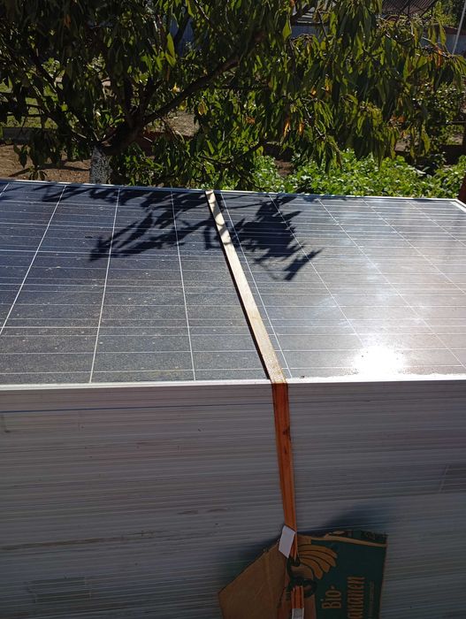 Panouri solare + convertor 7kw
