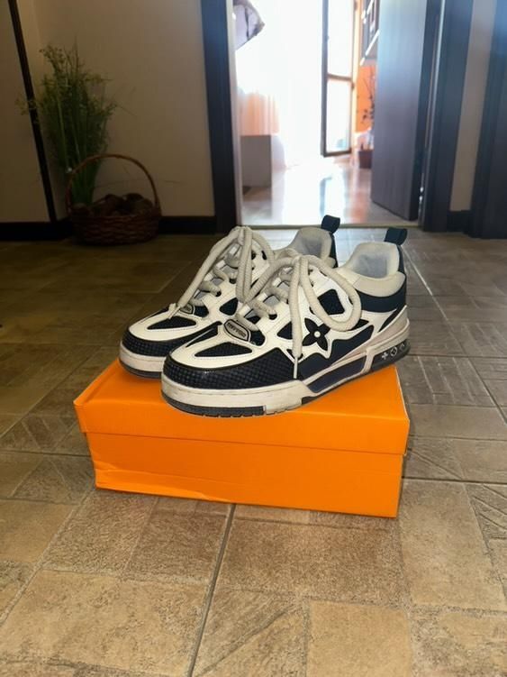 Louis Vuitton Skate White Blue