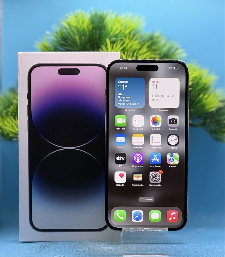 Apple iPhone 14 Pro Max, 128GB, 6GB RAM, 5G, Deep Purple