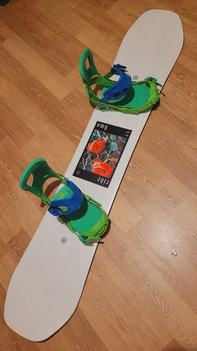 Placa snowboard RIDE 146 + LEGĂTURI BURTON Cartel