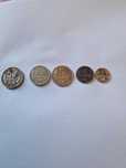 Колекция монети 1974г 50 , 20 , 5 , 2 , 1
