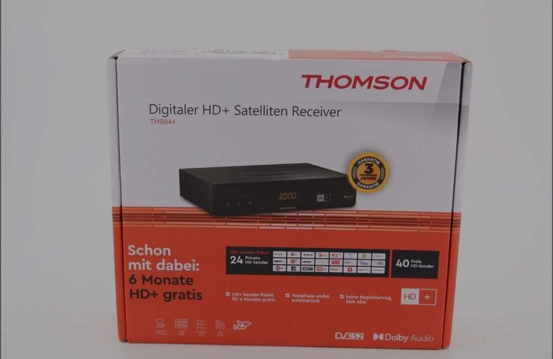 Сателитен приемник Thomson THS844  цифров HD чисто нов, USB,HDMI,SCART