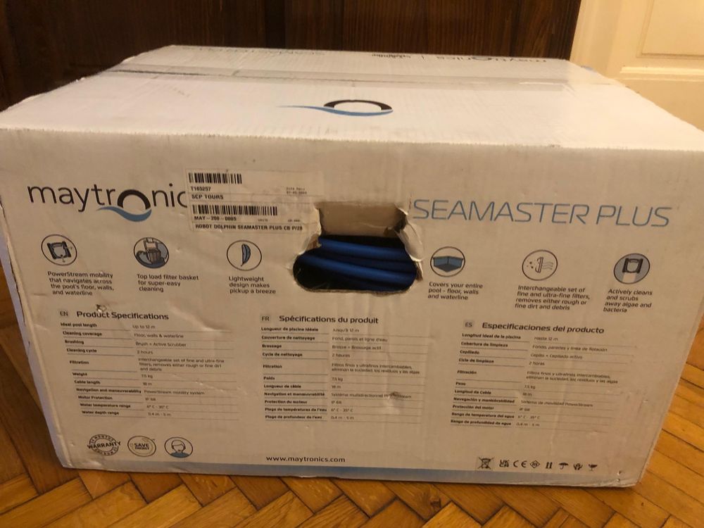 Robot aspirator curatare intretinere piscina Dolphin SeaMaster nou