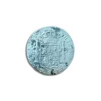 1821 Ferdin VII dei Gratia 8R, испанска монета