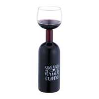 Pahar de vin XL inscriptie "Save water drink wine" cadou amuzant 750ml