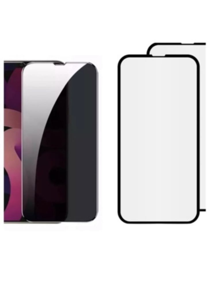 Iphone 14/15/16e PRO MAX Folie Sticla PRIVACY Curbata 6D 22D 99H 0.3MM