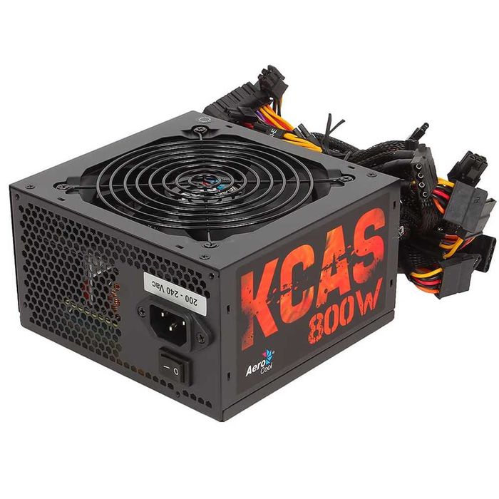 Блоки питания AeroCool KCAS от 600 до 1200 80+ Gold / Bronze