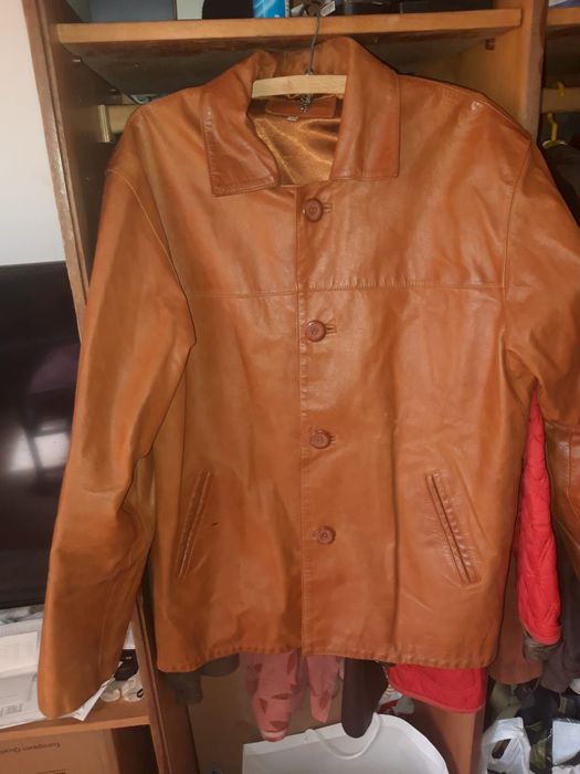 Geaca piele xl de bărbat