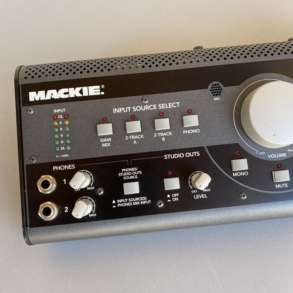 Mackie Big Knob контроль 3 монитора студийный