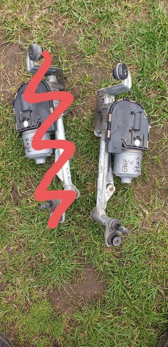 Ansamblu stergatoare cu motoras stanga vw golf 6 plus