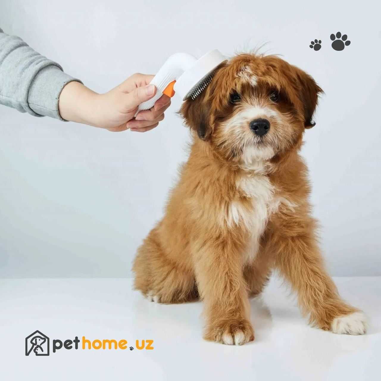 Щетка-чесалка для кошек и собак Petkit Pet Grooming Brush 2