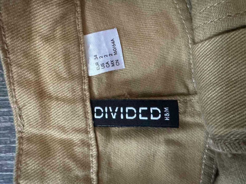 Женски кафяви дънки H&M