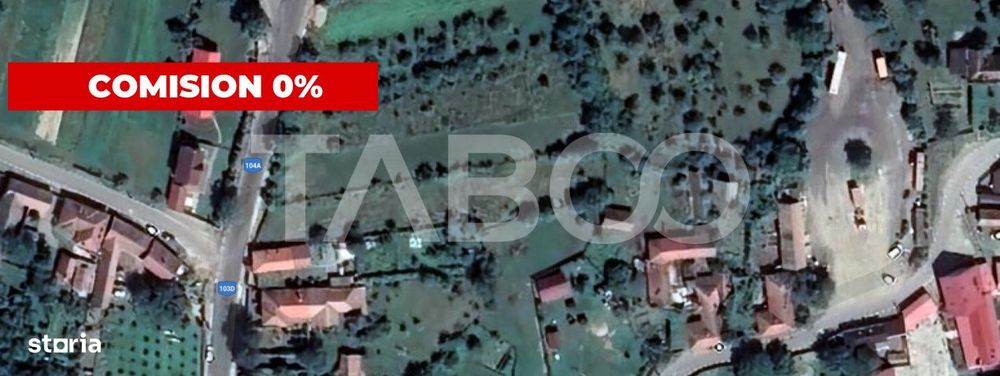 Teren intravilan 1764 mp toate utilitatiile in fata terenului