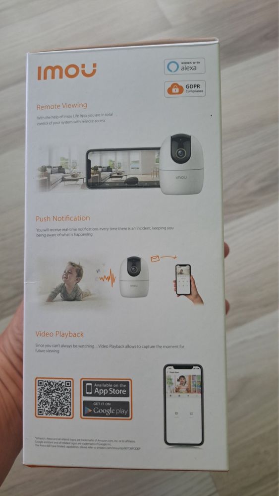 Чисто нова камера за наблюдение Wireless IMOU Ranger 2 IPC-A42P-L, 4MP