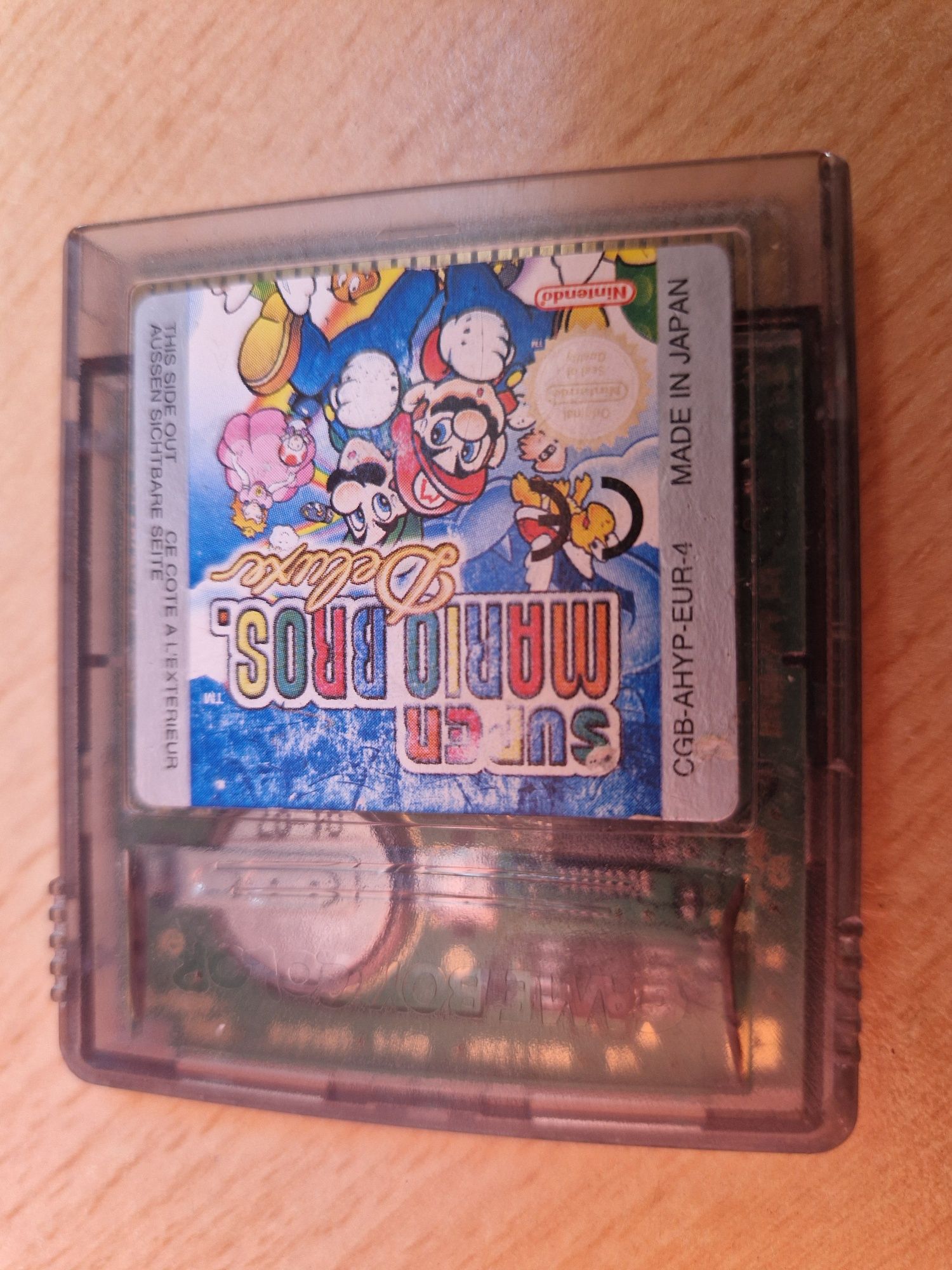 Super Mario Bros Deluxe. Joc Nitendo Gameboy, Color- GBC.