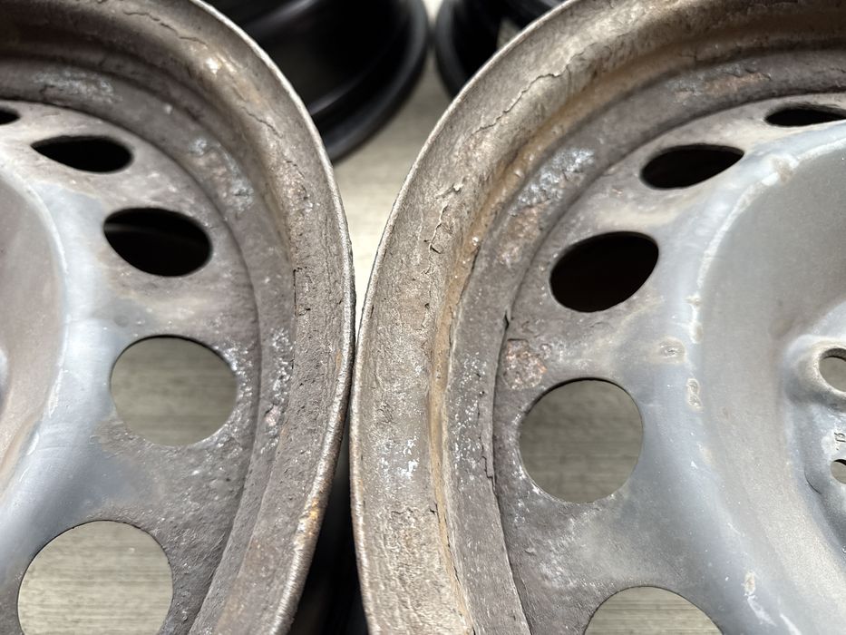 4бр. Железни 16” Джанти 5х120 за -BMW- 7Jx16EH2+,ET31 *100лв Комплект*