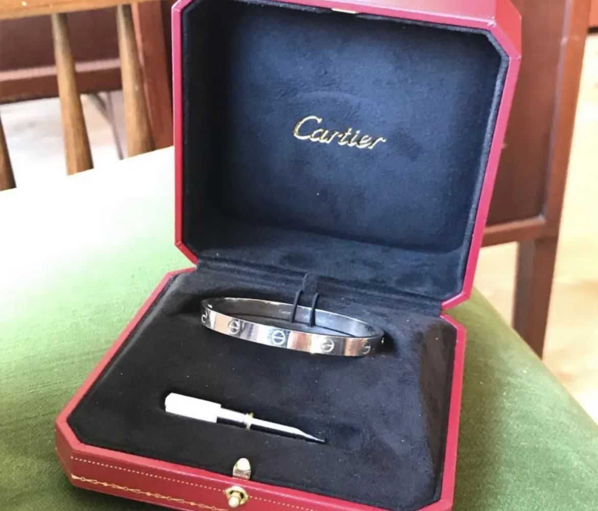 Brățară Cartier LOVE 19 White Gold 22K