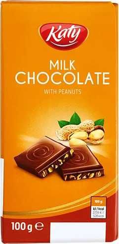 Шоколади Katy 100 гр. - различни видове (Цена 0,85лв за един брой)