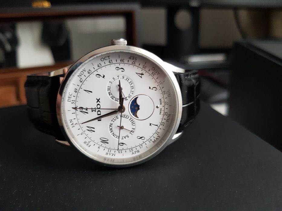 Ceas Edox Les Vauberts Annual Calendar